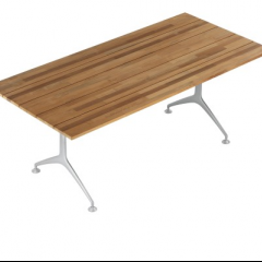 Teak table - Alberto Meda, Alias